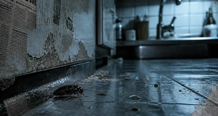 Cafard dans la maison signification : blatte près de l’oothèque