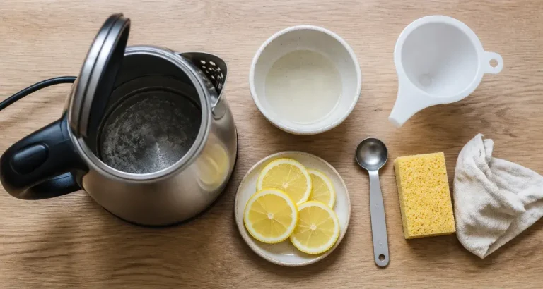 Comment nettoyer une bouilloire, détartrer au vinaigre sans frotter