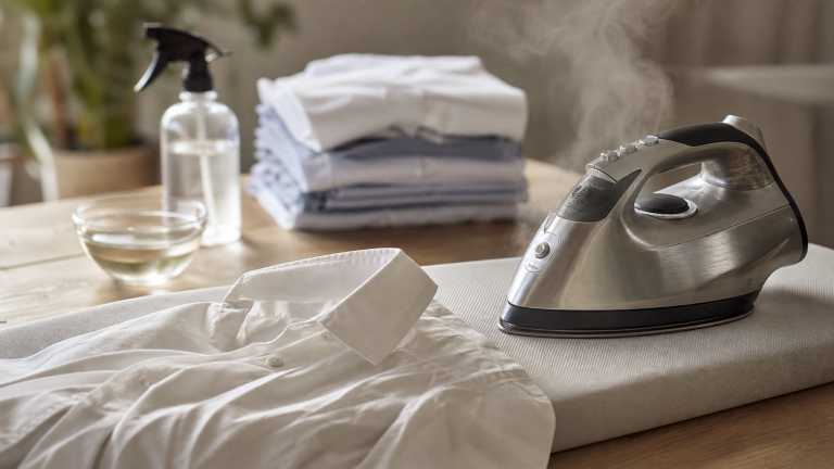Comment repasser : linge impeccable en 3 étapes, chemise et centrale vapeur
