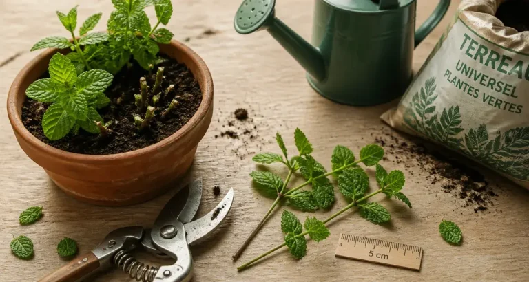 Quand tailler la menthe : coupe à 5 cm pour plus de récolte