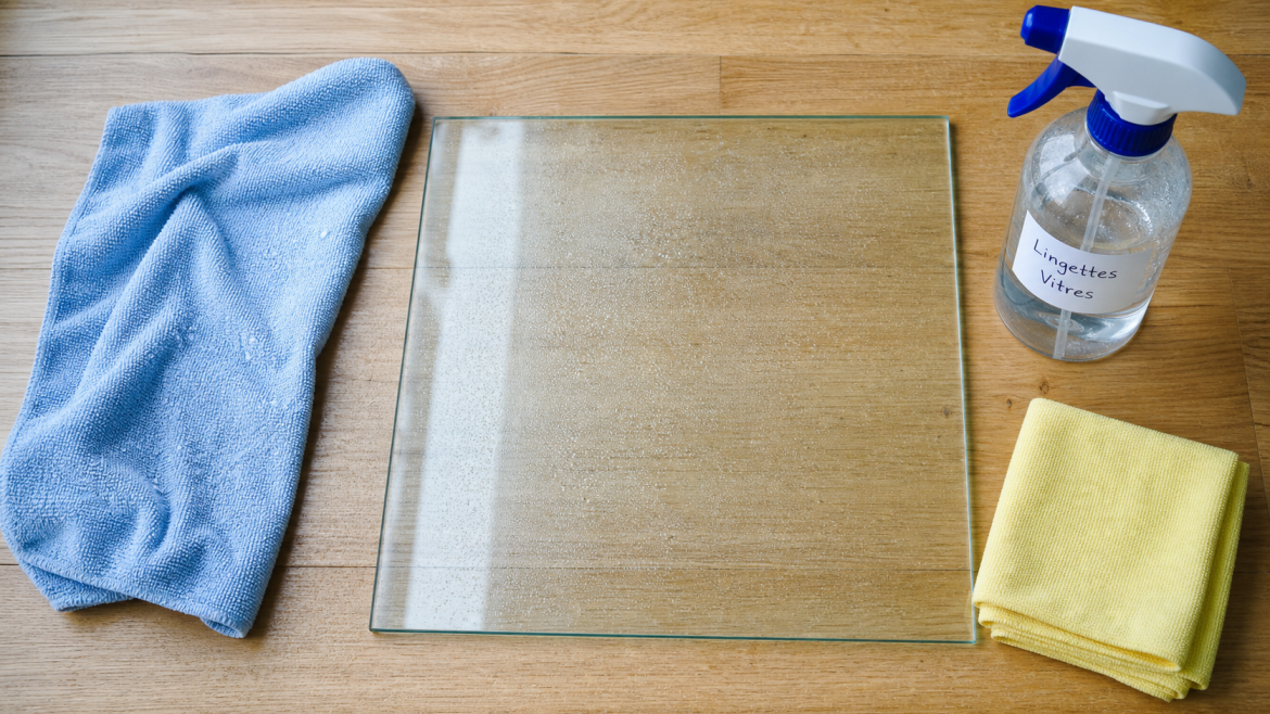Lingette vitre : deux chiffons pour vitres propres sans traces