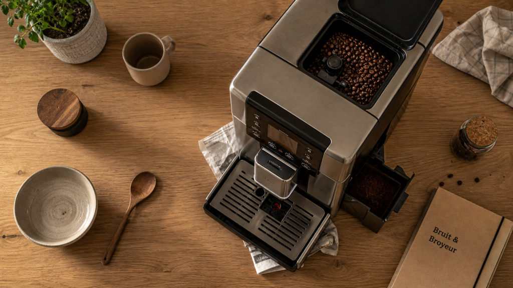 Meilleure machine à café avec broyeur silencieux : café discret et bien isolé