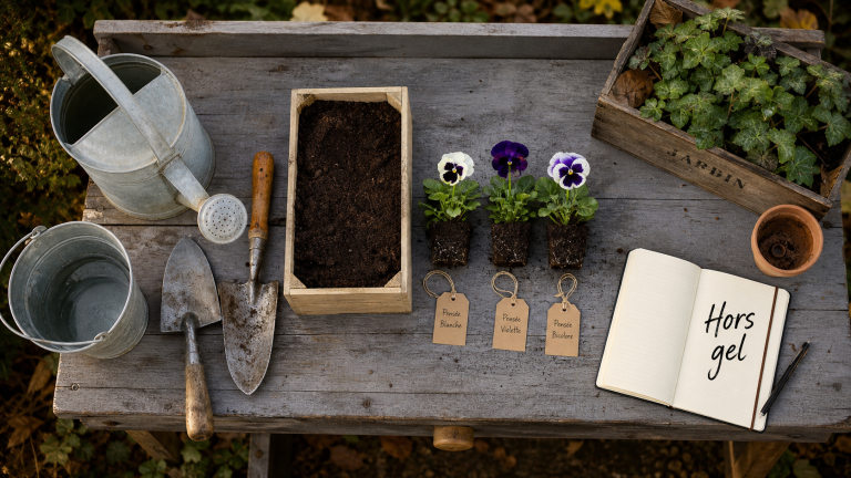 Quand planter des pensées : semis d’été et hors gel en automne