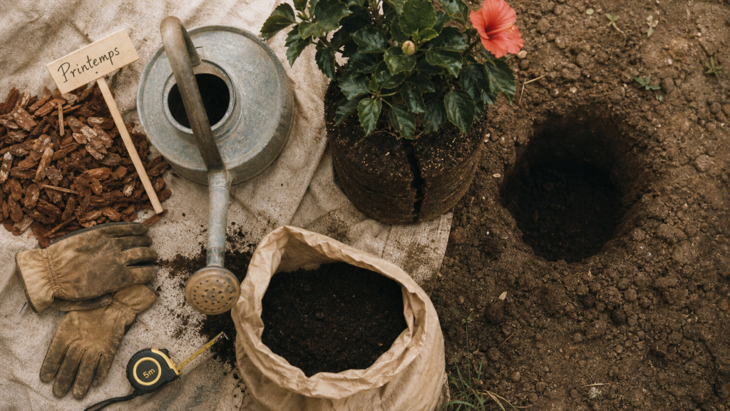 Quand planter un hibiscus en pleine terre : printemps, éviter le gel