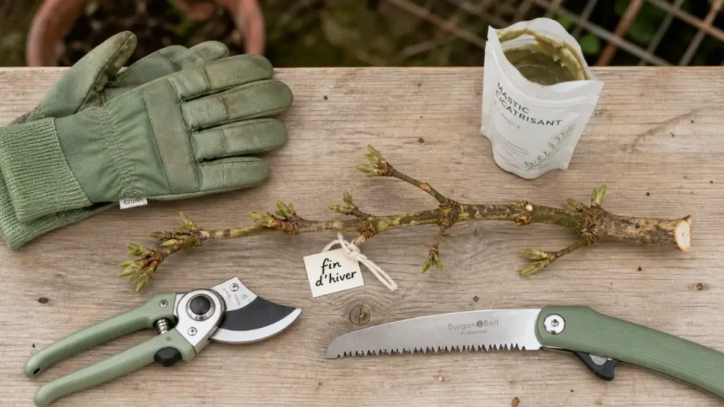 Quand tailler bignone fin d’hiver : branches à 20 cm