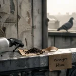 Recette de grand mere pour faire fuir les pigeons au vinaigre, épices et vaporisateur sur balcon