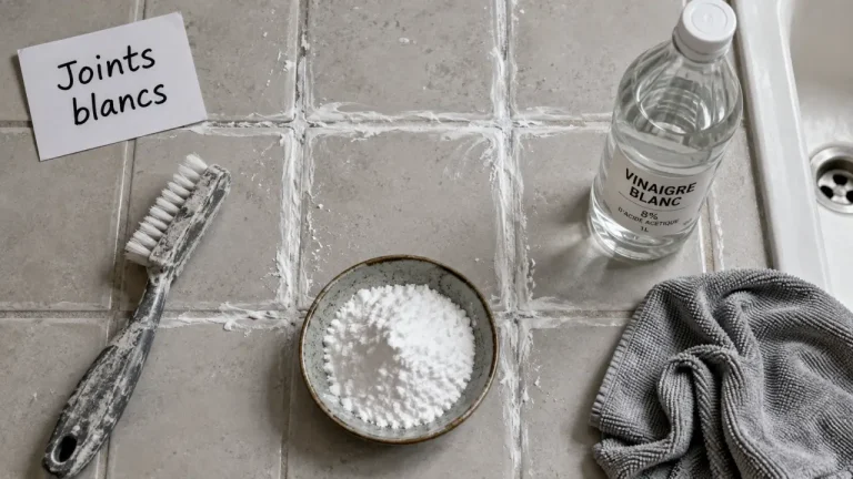 Joints de salle de bain noirs ou jaunis, 4 méthodes efficaces pour les blanchir sans les abîmer Blanchir les joints salle de bain avec bicarbonate et vinaigre