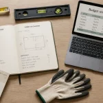Travaux de rénovation intérieur : ordre des travaux sur un carnet de chantier