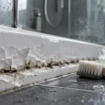 Nettoyer joint salle de bain : enlever le noir sur silicone sans l’abîmer