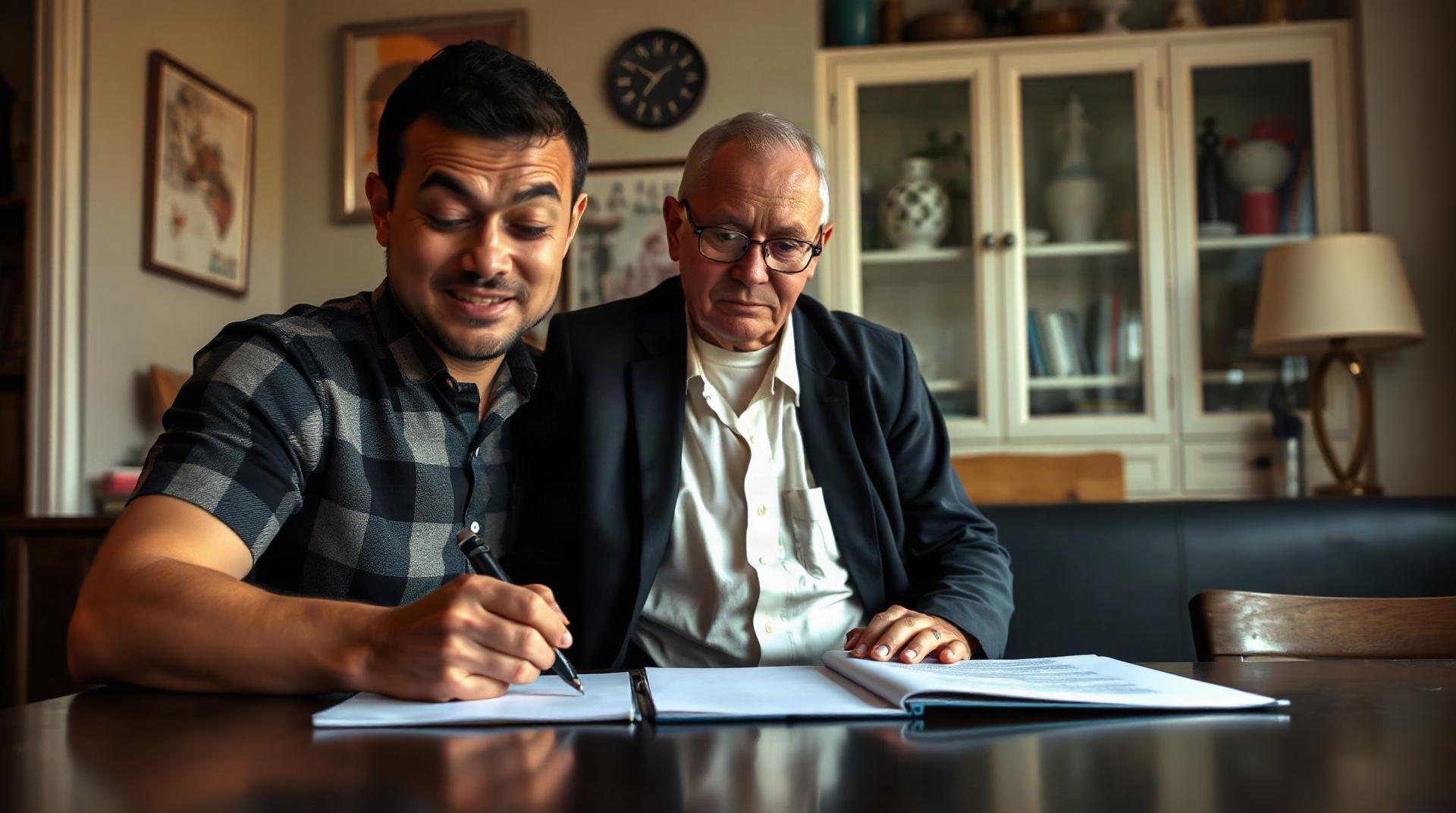 Signature d'un contrat de mise à disposition intérim